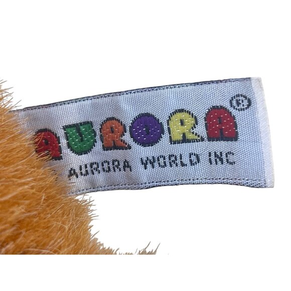 Aurora World Plush Fox Hand Puppet 18” Long With Tail Polyester Fiber tan white - Picture 5 of 15